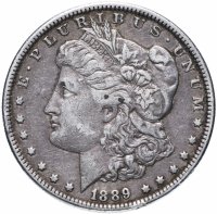 Купить США 1 доллар 1889 Доллар Моргана Без отметки монетного двора