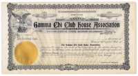 купить Акция США Gamma Chi Club House Association