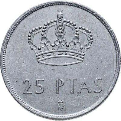 купить Испания 25 песет 1984