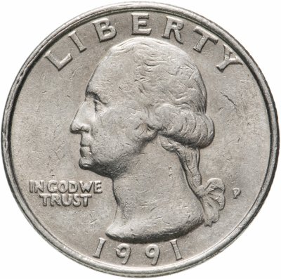 купить США 1/4 доллара 1991