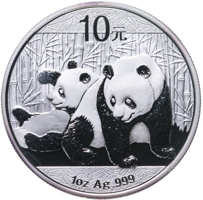 купить Китай 10 юаней 2010 "Панда"