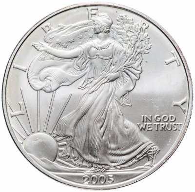 купить США 1 доллар 2005 "Шагающая свобода"