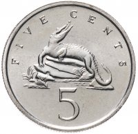 купить Ямайка 5 центов (cents) 1987