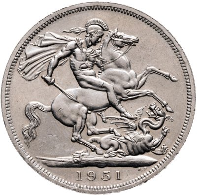купить Великобритания 5 шиллингов (shillings) 1951 "Британский фестиваль 1951 года"