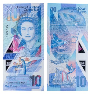 купить Восточные Карибы 10 долларов 2019