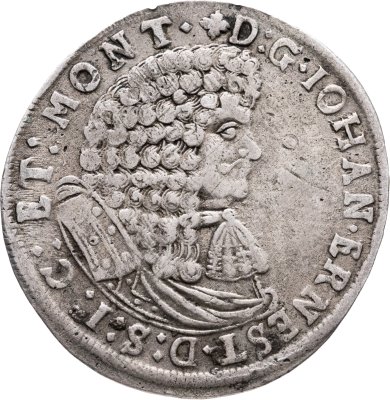 купить Германия, Саксен-Веймар 2\3 талера 1677 Иоганн Эрнст II