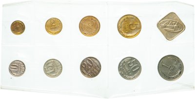 купить годовой набор Госбанка СССР 1989 ЛМД мягкий