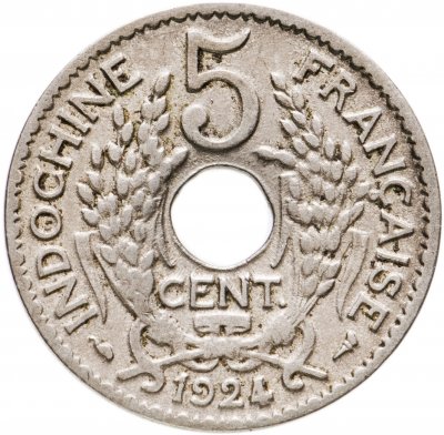 купить Французский Индокитай 5 центов 1924