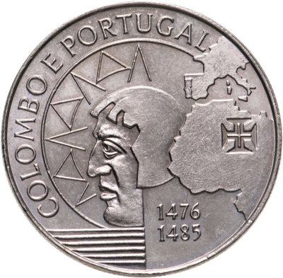 купить Португалия 200 эскудо (escudos) 1991 "Христофор Колумб в Португалии"