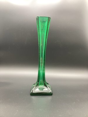 купить Ваза, зеленое стекло, стекло, 1980-2010 гг.