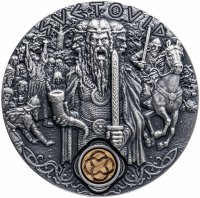 купить Остров Ниуэ 5 доллара 2019 "Световид", в футляре с сертификатом