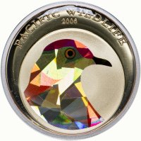 Купить Палау 5 долларов 2006 "Тропическая птица"