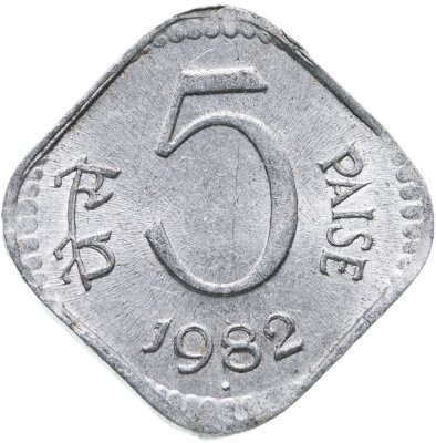купить Индия 5 пайс 1982