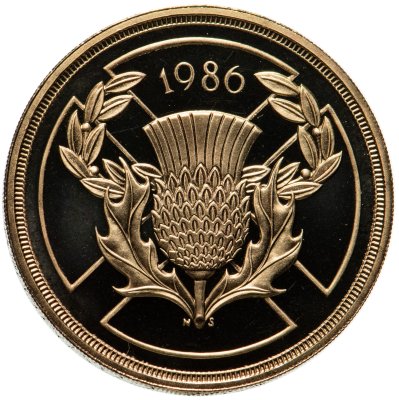 купить Великобритания 2 фунта (pounds) 1986 "XIII Игры Содружества"