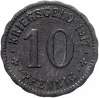 купить Германия (Хаген) нотгельд 10 пфеннигов 1917