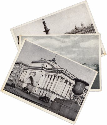 купить Набор открыток (открытых писем) "Ленинград" 1946