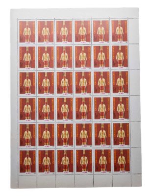 купить Казахстан марки квартблок "Золотой солдат"