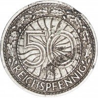 купить Германия 50 пфеннигов 1929