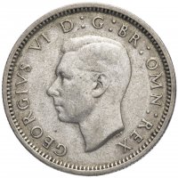 Купить Великобритания 6 пенсов 1944