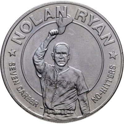 купить Либерия 1 доллар (dollar) 1993 "Нолан Райан"