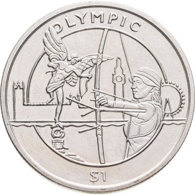 купить Сьерра-Леоне 1 доллар (dollar) 2012 XXX летние Олимпийские Игры, Лондон 2012 - Стрельба из лука