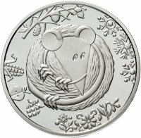 Купить Украина 5 гривен 2020 "Год Крысы"