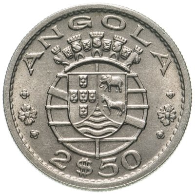 купить Ангола 2,5 эскудо (escudos) 1969