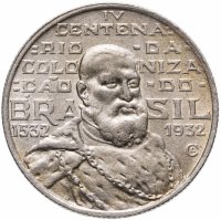 купить Бразилия 2000 рейс (reis) 1932 "400 лет колонизации Бразилии"