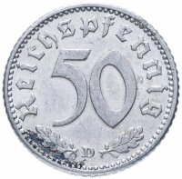купить Германия, Третий рейх 50 рейхспфеннигов 1940 D