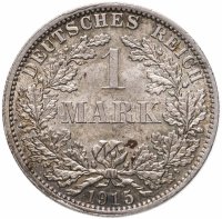 купить Германия 1 марка (mark) 1915 A знак монетного двора: "A" - Берлин