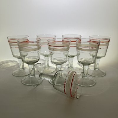 купить Набор рюмок на 8 персон, стекло, СССР, 1970-1990 гг.