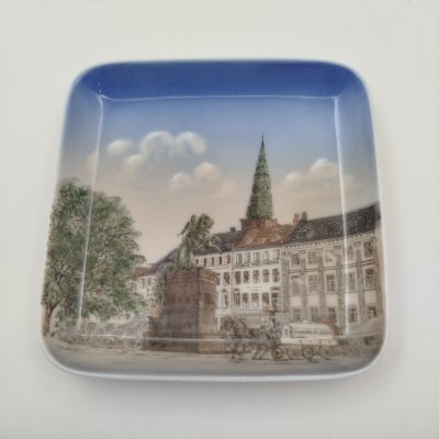 купить Лоток для мелочей, фарфор, деколь, роспись, Bing & Grondahl, Дания, 1950-1980 гг.