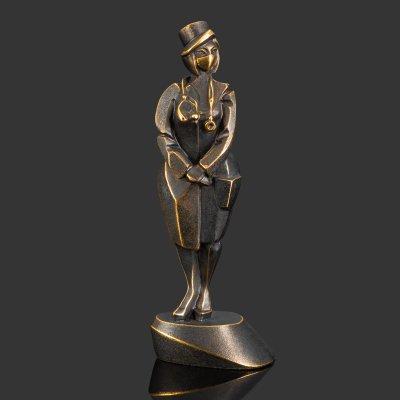 купить Скульптура "Врач", бронза, патина, Российская Федерация, 2025 г.