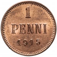 купить 1 пенни (penni) 1915