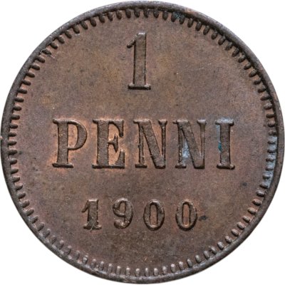 купить 1 пенни (penni) 1900 Российская Финляндия