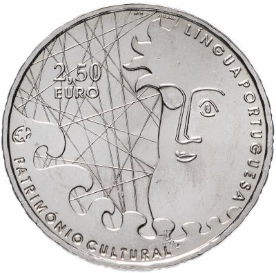 купить Португалия 2,5 евро (euro) 2009 "Португальский язык"
