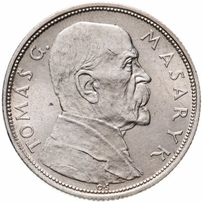 купить Чехословакия 10 крон 1928 "10-летие независимости, Томаш Масарик"