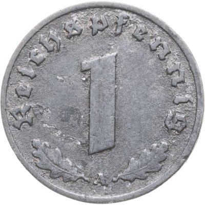 купить Германия, Третий Рейх 1 рейхспфенниг 1940 "А"