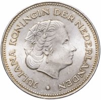купить Нидерланды 10 гульденов (gulden) 1970 "25 лет освобождения Нидерландов от фашистских захватчиков"