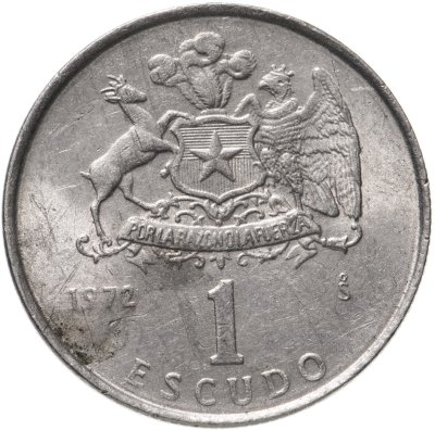купить Чили 1 эскудо (escudo) 1972