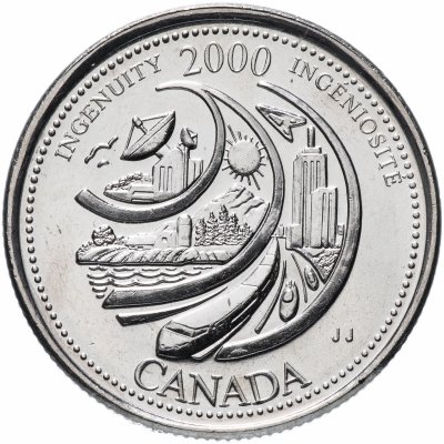 купить Канада 25 центов (cents) 2000 "Миллениум - Изобретательность"