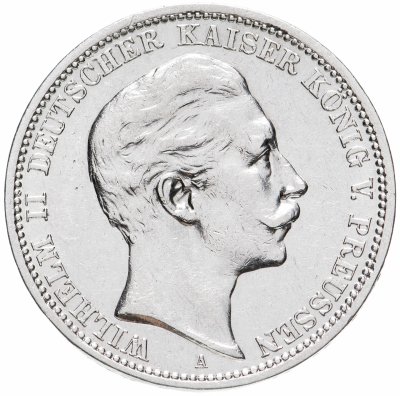 купить Германская Империя, Пруссия 3 марки 1909