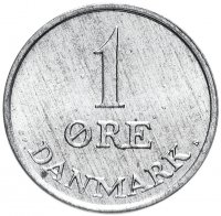 Купить Дания 1 эре 1967