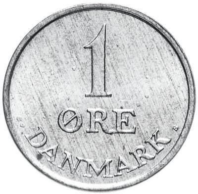 купить Дания 1 эре 1967