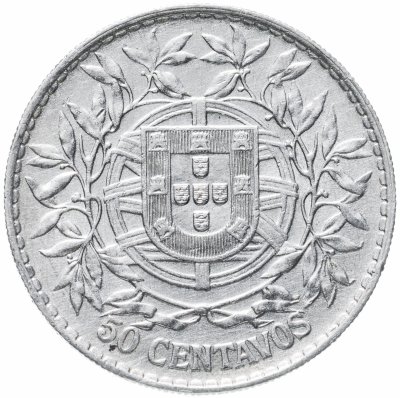 купить Португалия 50 сентаво (centavos) 1913