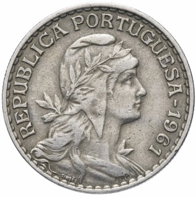 купить Португалия 1 эскудо (escudo) 1961