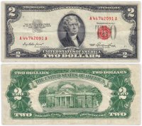 купить США 2 доллара 1953 series 1953 (Pick 380)