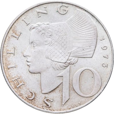 купить Австрия 10 шиллингов (shillings) 1973