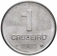 Купить Бразилия 1 крузейро (cruzeiro) 1979-1984, случайная дата