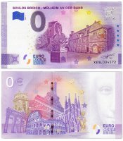 купить 0 евро (euro) "Замок "Бройх" - Мюльхайм-на-Руре" 2020 1-серия ( XE QL-1 ) ограниченный тираж